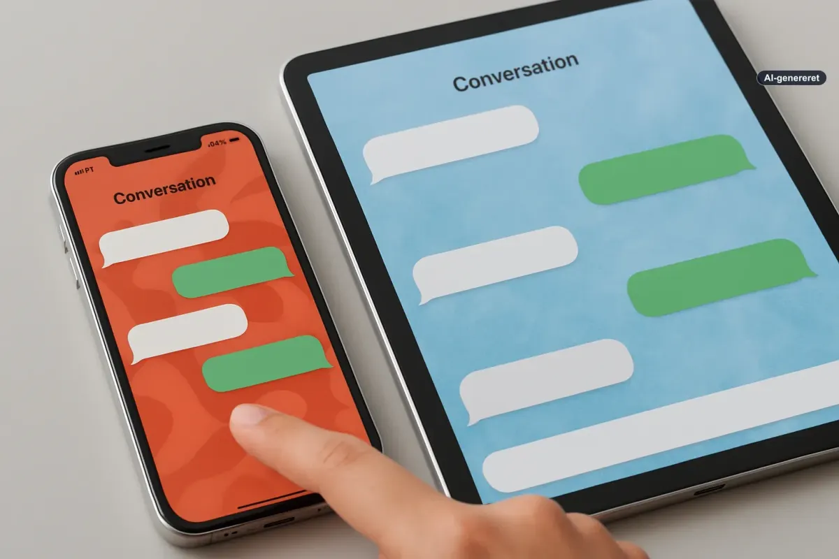 Sådan skifter du baggrund i Beskeder på iOS 27 og iPadOS 27 Artikelbillede