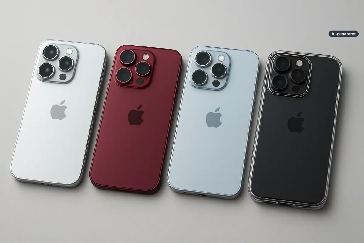 iPhone 18 Pro-farver: den rigtige beslutning handler mere om cover end om smag Artikelbillede