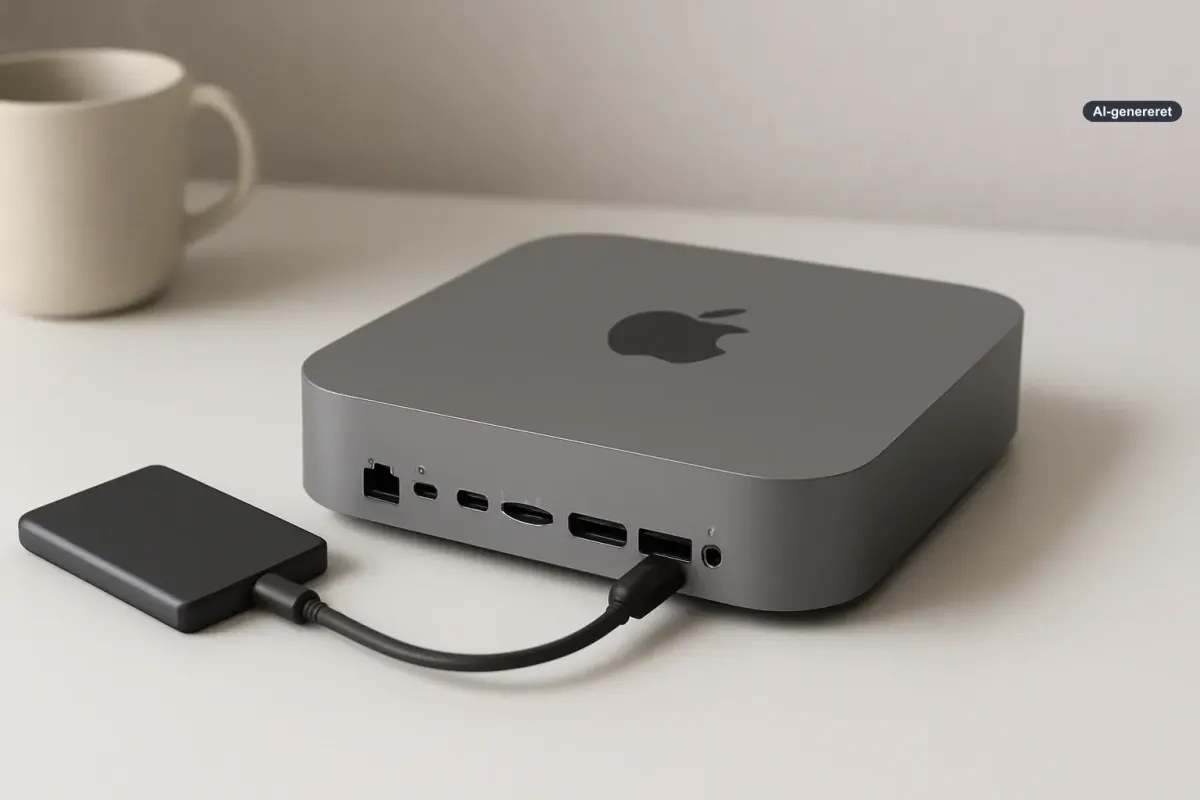 M6 Mac mini: hurtig opgradering, men basislageret ser ud til at være det reelle problem Artikelbillede