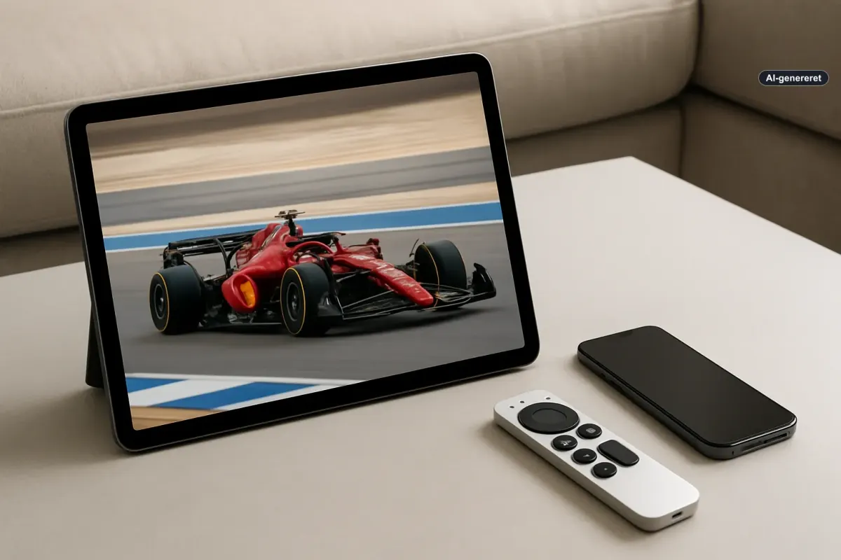 Apple TV viser F1 gratis i aften – men kun for seere i USA Artikelbillede