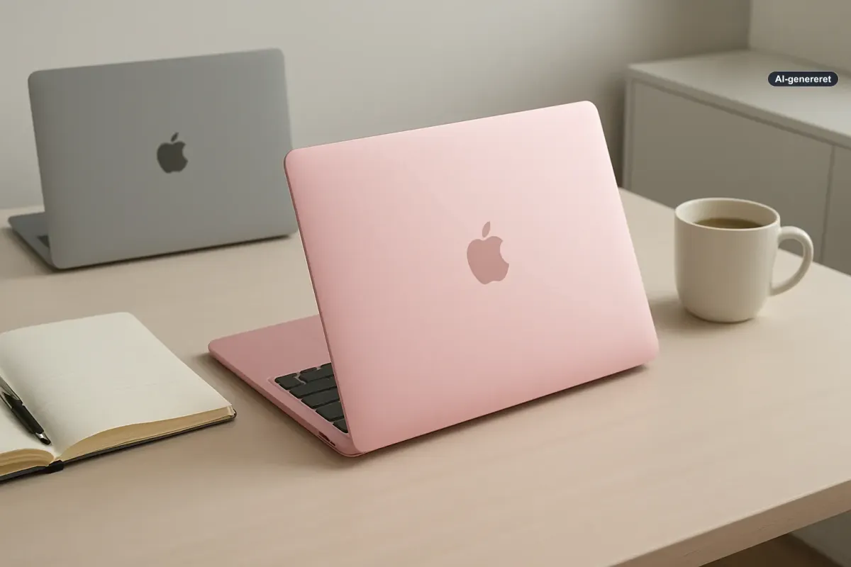 MacBook nyhed: Vil du have en pink MacBook, er Apples udvalg stadig meget snævert Artikelbillede