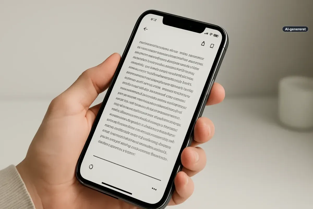 iOS 27.2 beta 3 giver Apple Books små, synlige forbedringer på iPhone Artikelbillede