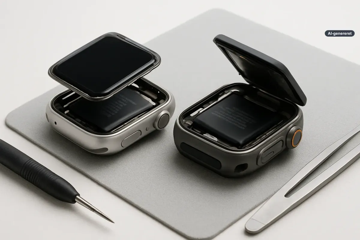 Apple Watch Series 12 og Ultra 4 får 4/10 i reparerbarhed Artikelbillede