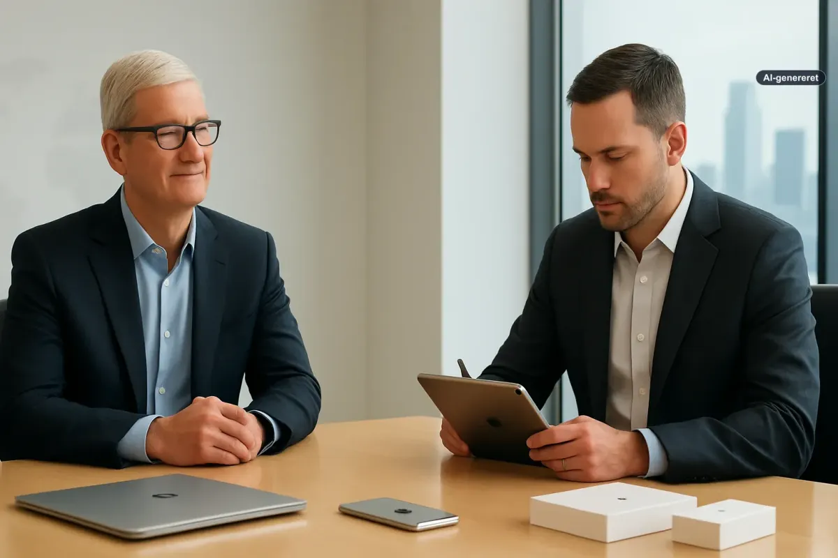 Tim Cook vil ikke blande sig i John Ternus’ Apple-æra Artikelbillede