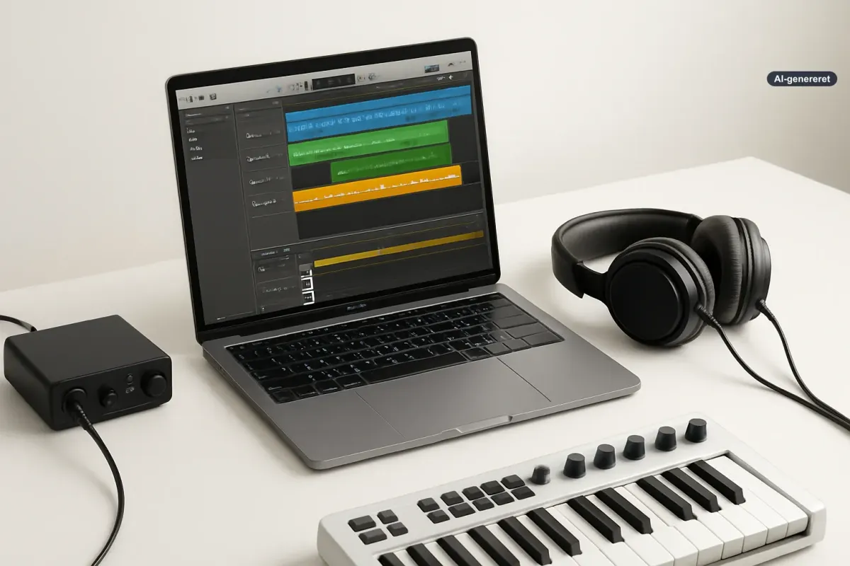 Kom i gang med GarageBand på Mac: det vigtigste at forstå først Artikelbillede