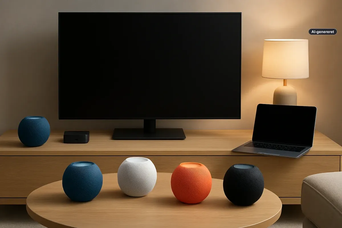 HomePod mini 2 er officiel: det vigtigste er ikke farverne, men hvad den kan med Apple TV og Mac Artikelbillede