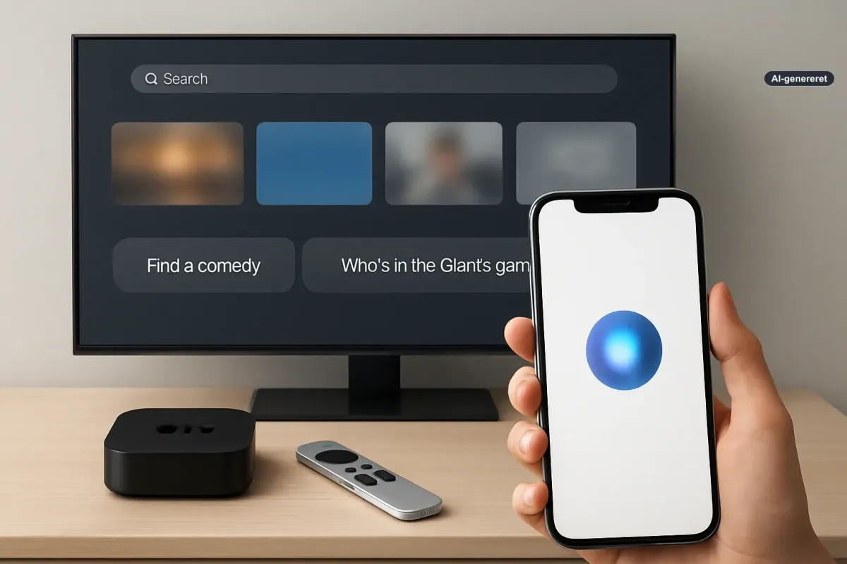Ældre Apple TV 4K får Siri AI i beta — men ikke for alle på samme måde Artikelbillede