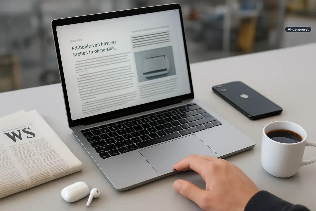 FT-historie om Apple er for tynd til en egentlig nyhed Artikelbillede