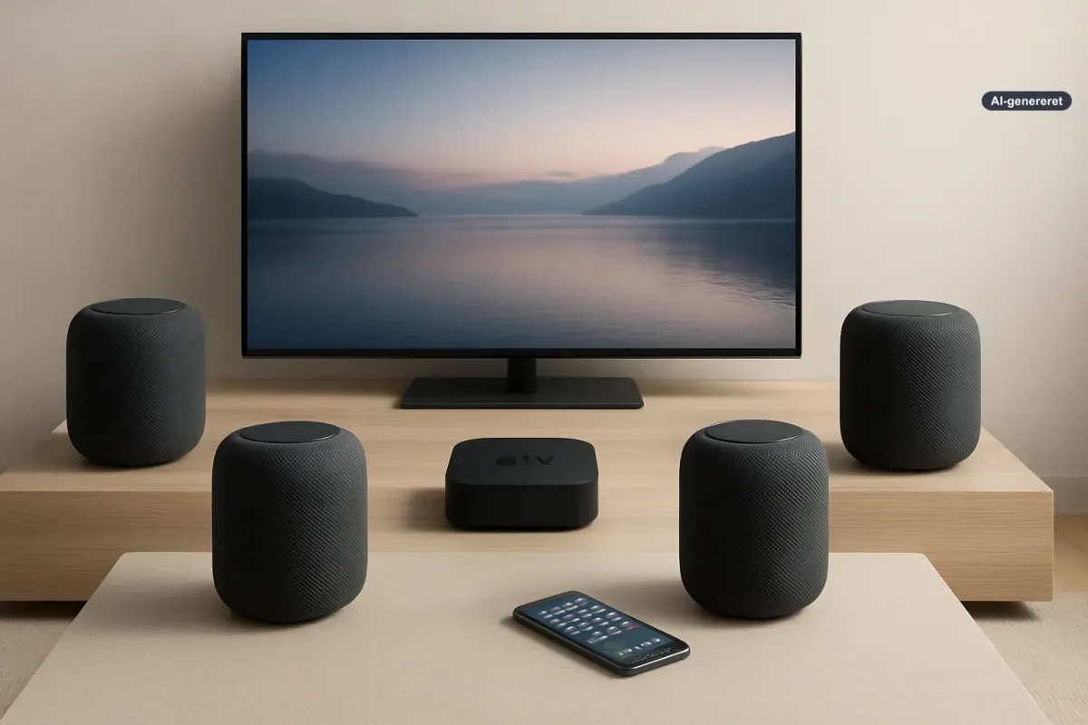 tvOS 27.2 peger på ny HomePod-surroundsound til Apple TV 4K Artikelbillede