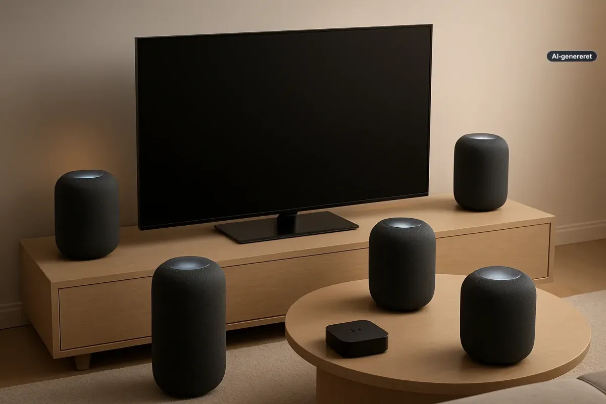 tvOS 27.2 udvider Sound Glow til flere HomePods og gør klar til surround sound på ny Apple TV 4K Artikelbillede
