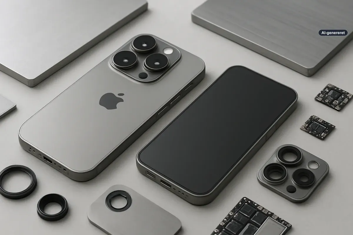 Apple løfter sløret for næsten 100 amerikanske komponenter i iPhone 18 Pro og iPhone Duo Artikelbillede