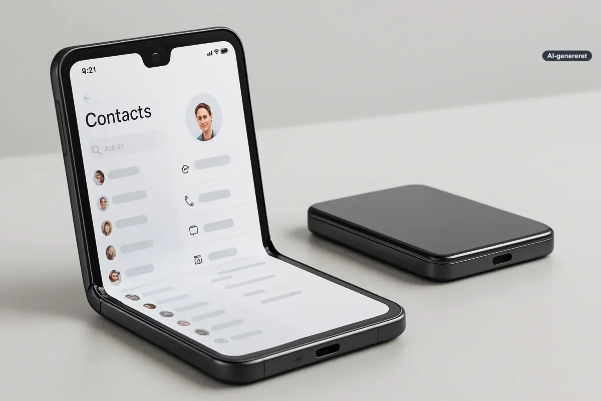 Sådan ser Apples apps ud på iPhone Duo – og hvad det afslører om hverdagen med den nye model Artikelbillede