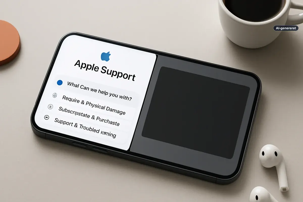 Apple Support er klar til iPhone Duo – og afslører det første praktiske problem med større skærm Artikelbillede