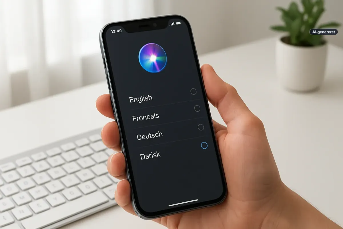 Siri AI får fire nye sprog inden årets udgang Artikelbillede