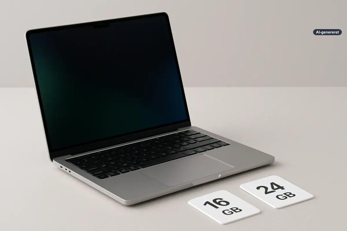 Ny 14-tommer MacBook Pro med M6: den hurtigere hukommelse gælder ikke alle modeller Artikelbillede