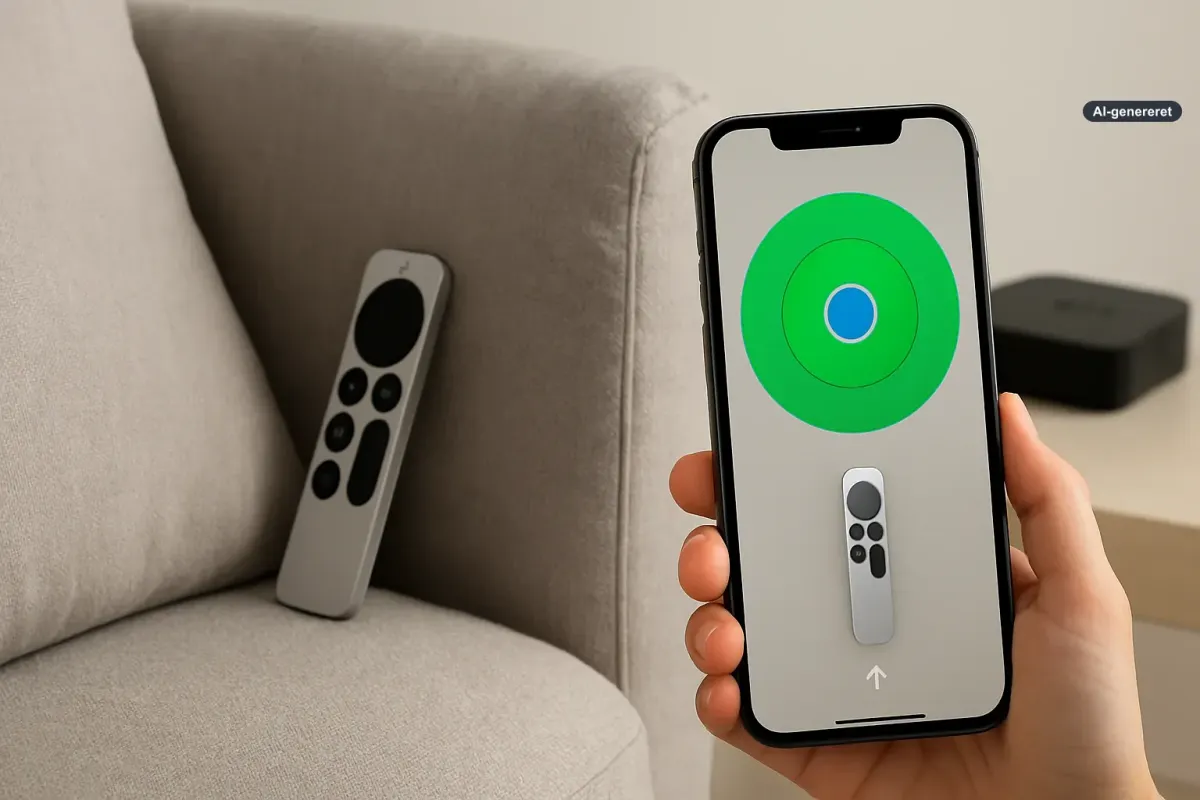 iOS 27.2 lader dig finde Siri Remote i Find-appen Artikelbillede