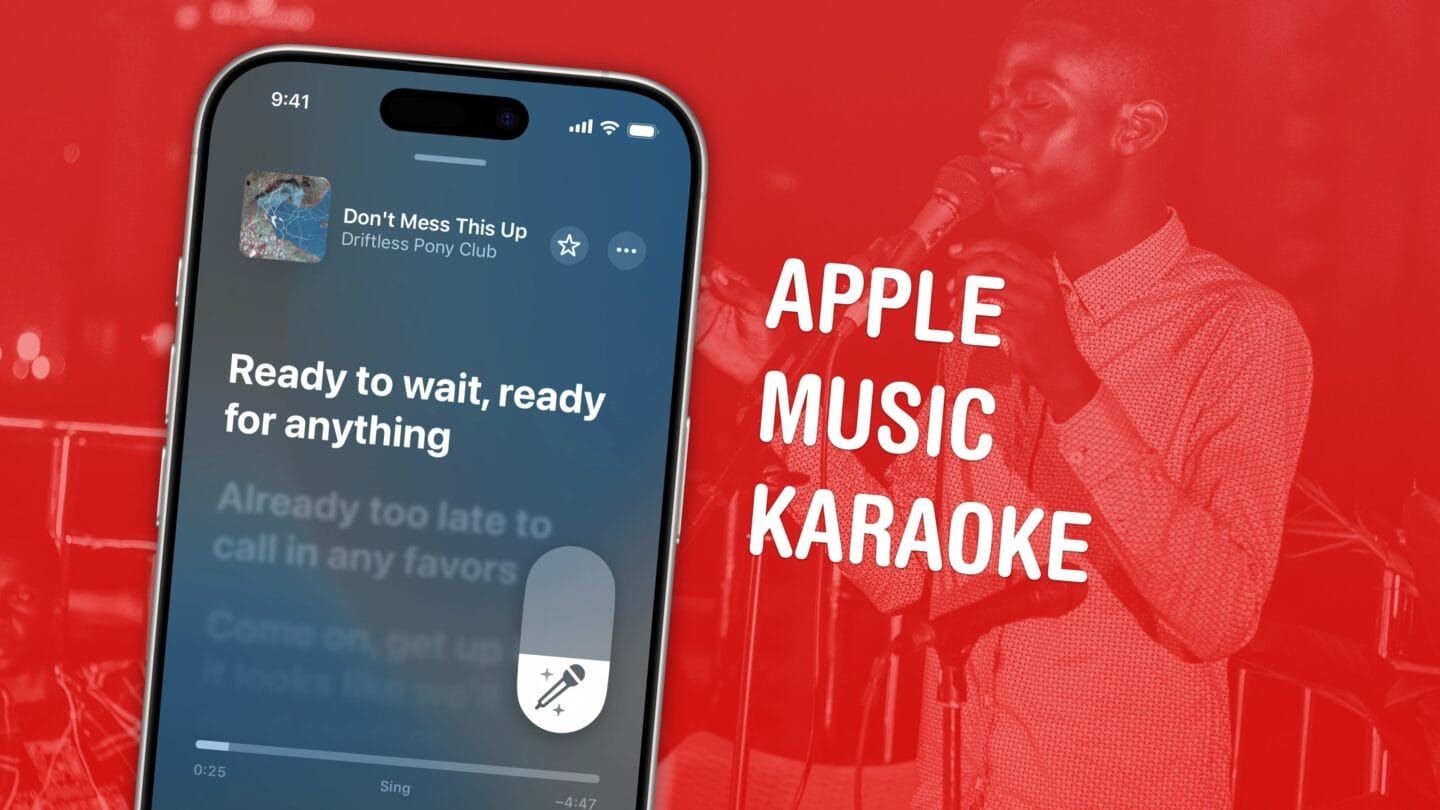 Sådan bruger du Apple Music Sing til en karaoke-aften derhjemme Post feature image