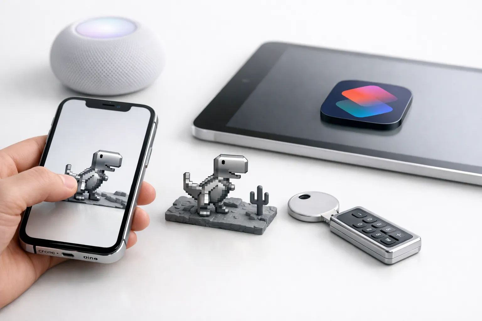 Chrome på iPhone og iPad får nye Siri- og Genveje-handlinger – inkl. Dino-spil Post feature image