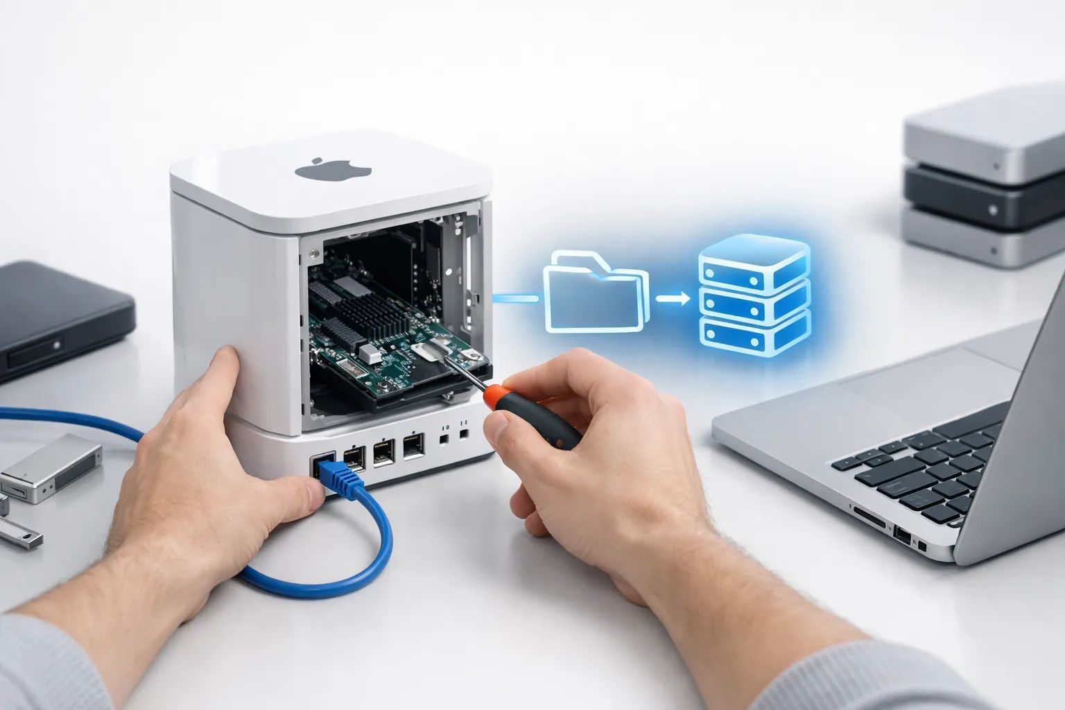 Sådan opgraderer du Apple Time Capsule med moderne Samba (SMB) via TimeCapsuleSMB Post feature image