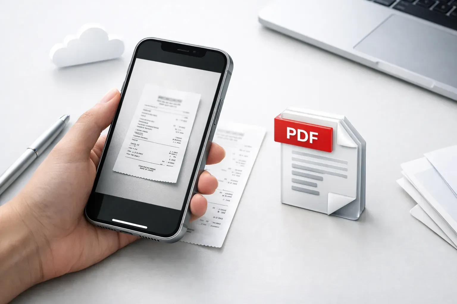 Sådan scanner du dokumenter på iPhone og gemmer dem som PDF (uden ekstra apps) Post feature image