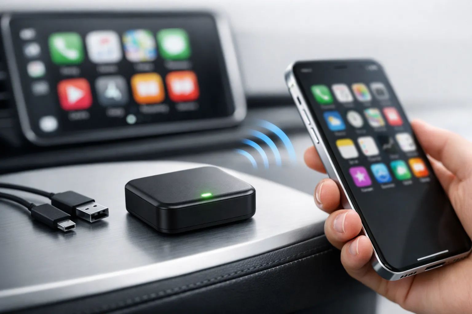 Gør kablet CarPlay trådløst for ca. 35 dollars: sådan kommer du hurtigt i gang Post feature image