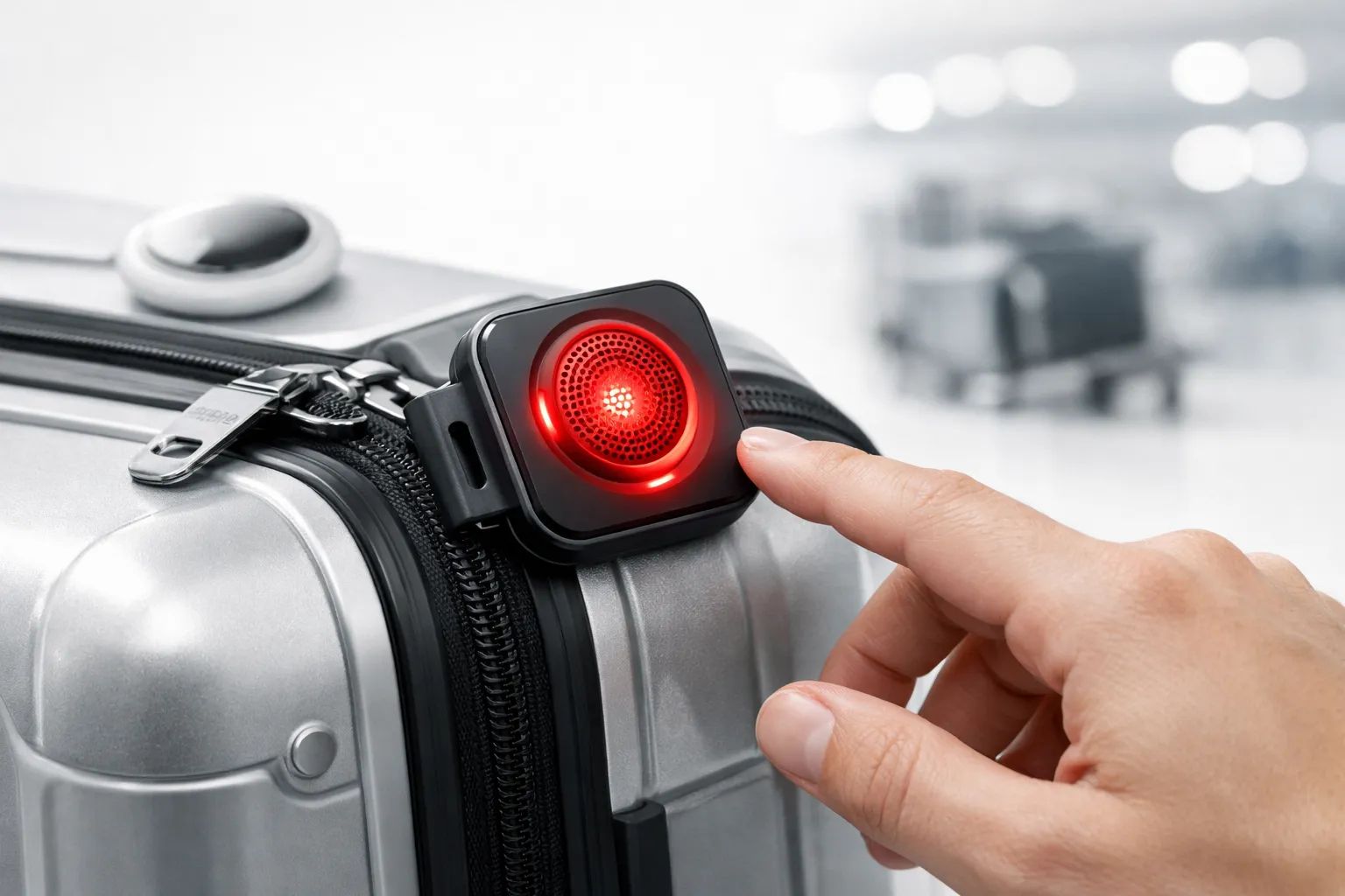 Ny bagagetracker vil have dig til at droppe AirTag på rejsen – fordi den larmer mere Post feature image
