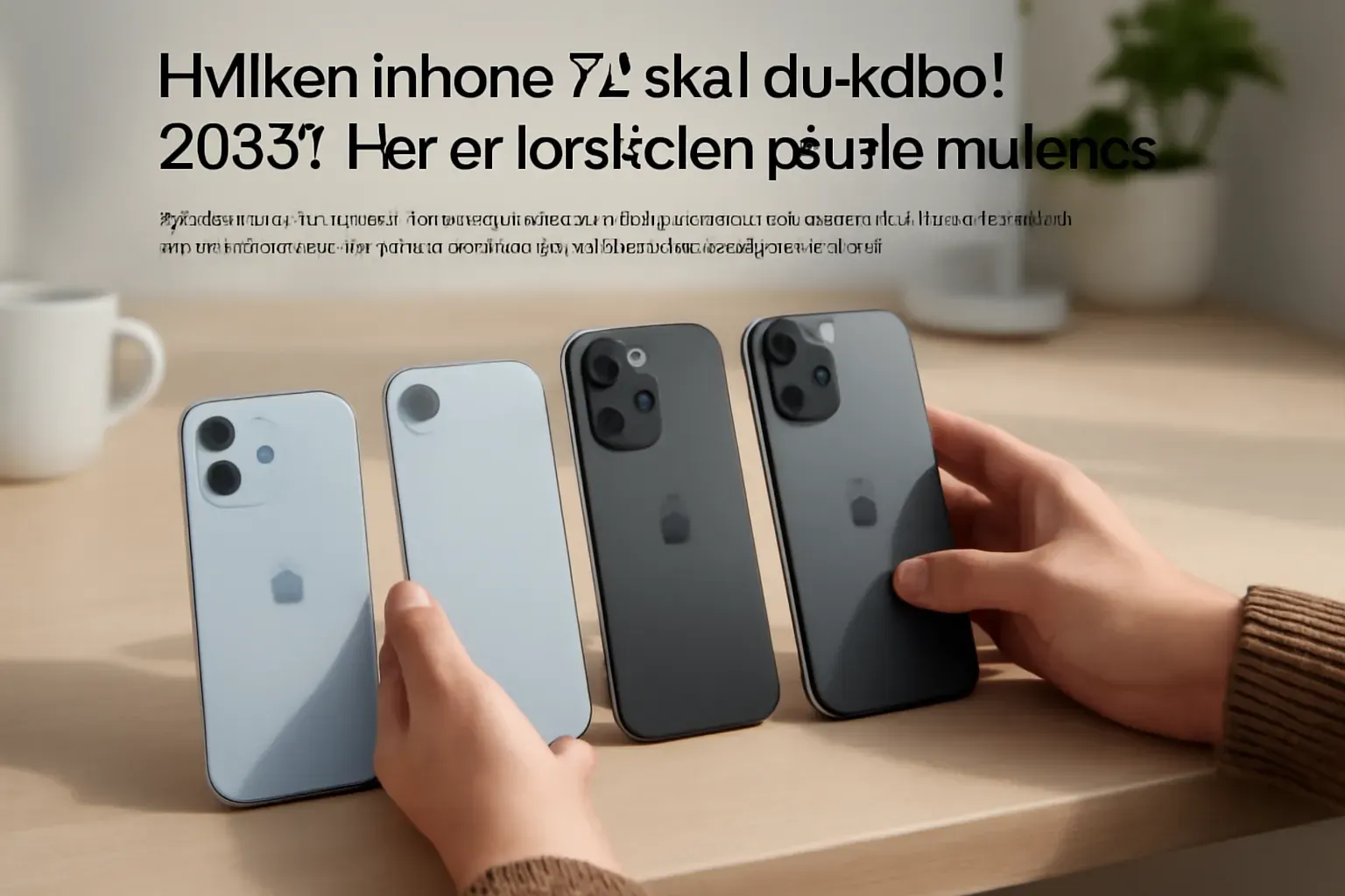 Hvilken iPhone 17 skal du købe i 2026? Her er forskellen på alle modeller Post feature image
