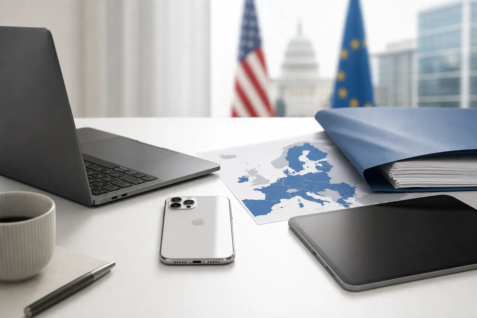 Trump truer med gengældelse over EU-bøder mod Apple og amerikanske tech-giganter Artikelbillede