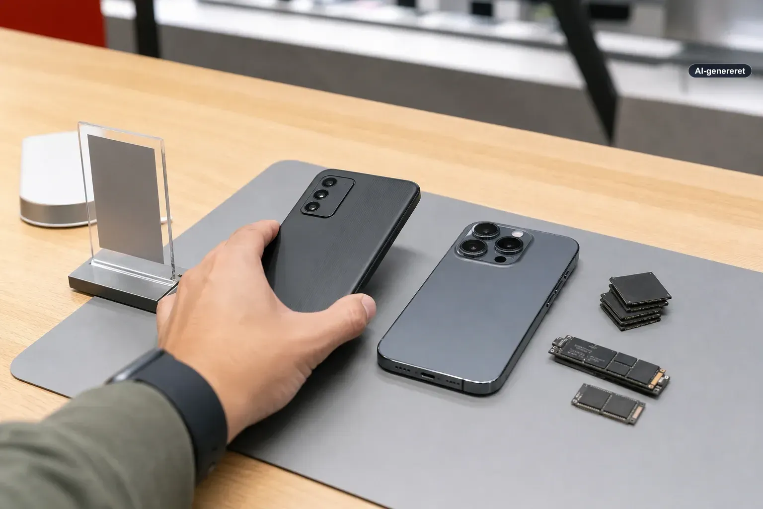 Stigende hukommelsespriser presser billige smartphones – og kan ramme iPhone 18 Artikelbillede