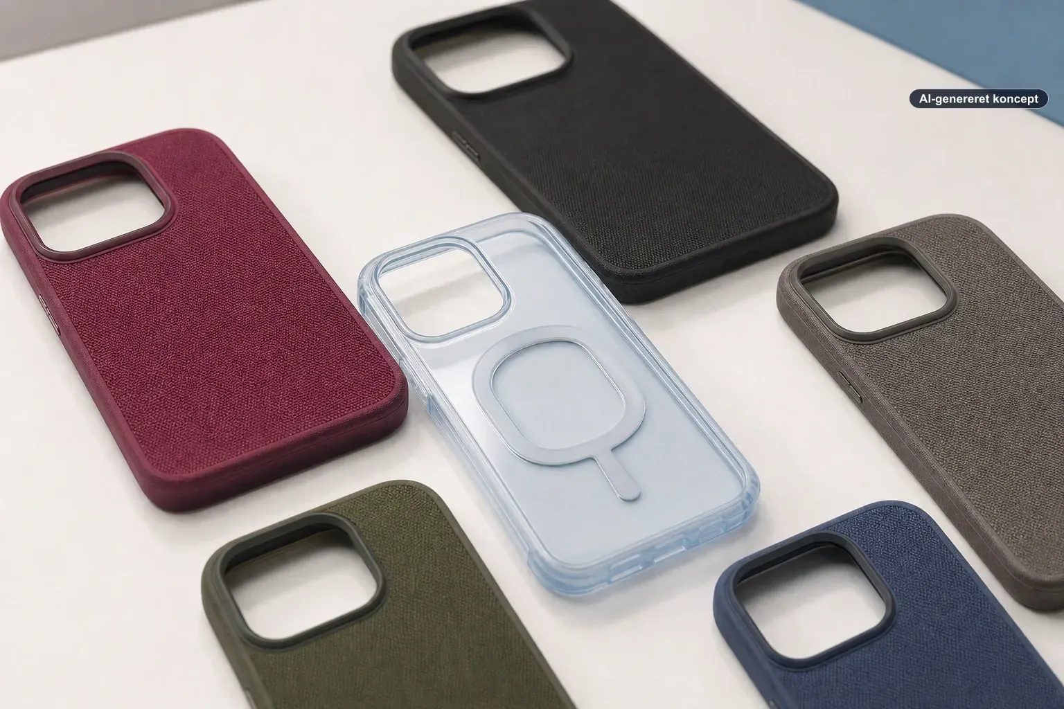Fake cases peger på nye Clear- og TechWoven-farver til iPhone 18 Pro Artikelbillede
