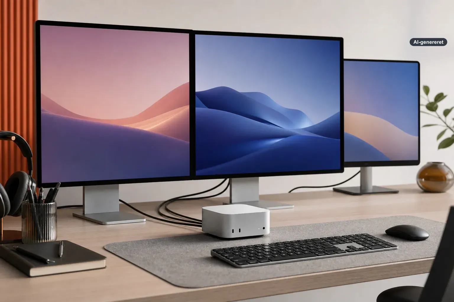 M6 Mac mini holder fast i tre skærme – men får højere refresh rates Artikelbillede