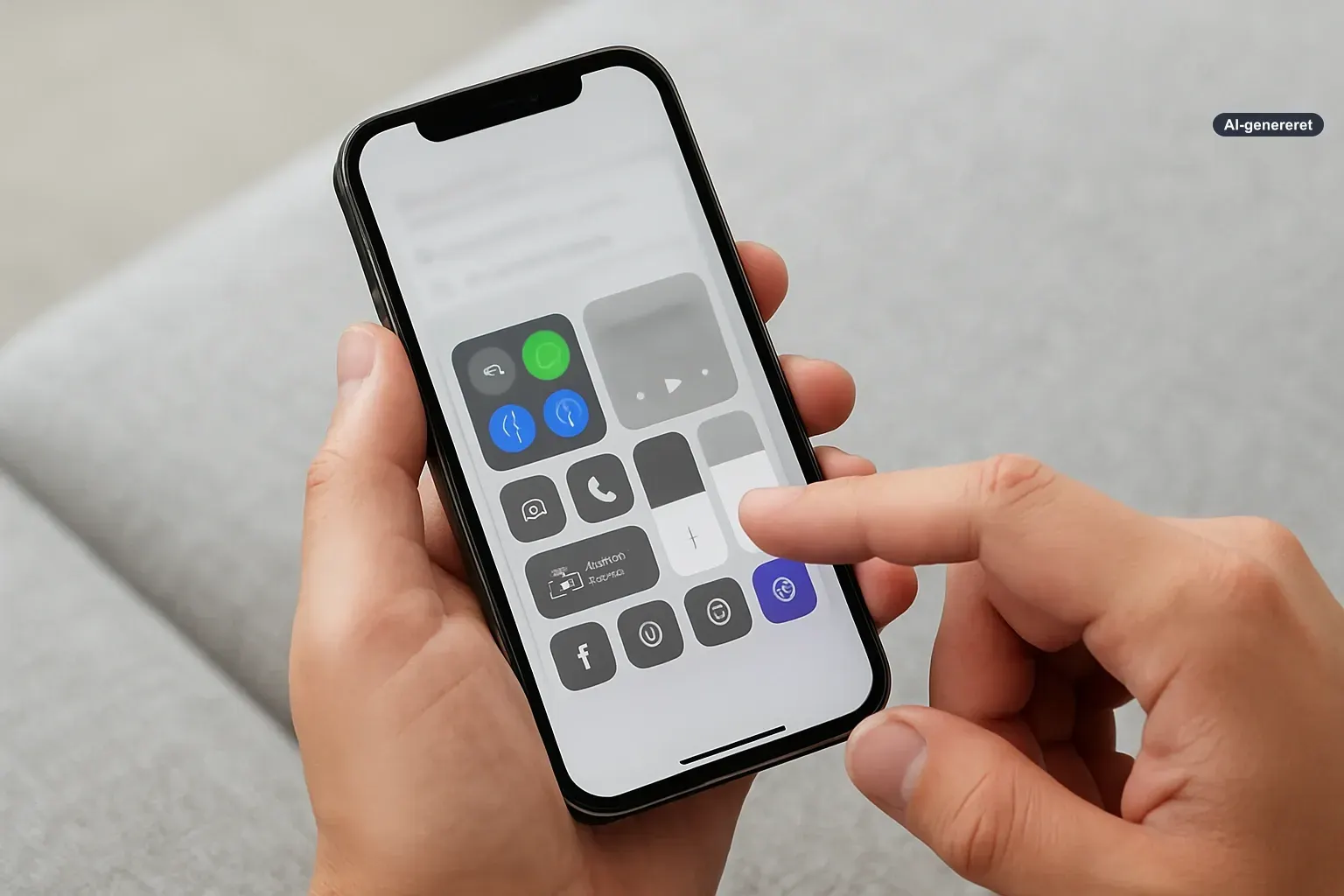 Sådan åbner du den aktuelle apps indstillinger fra Kontrolcenter på iPhone Artikelbillede