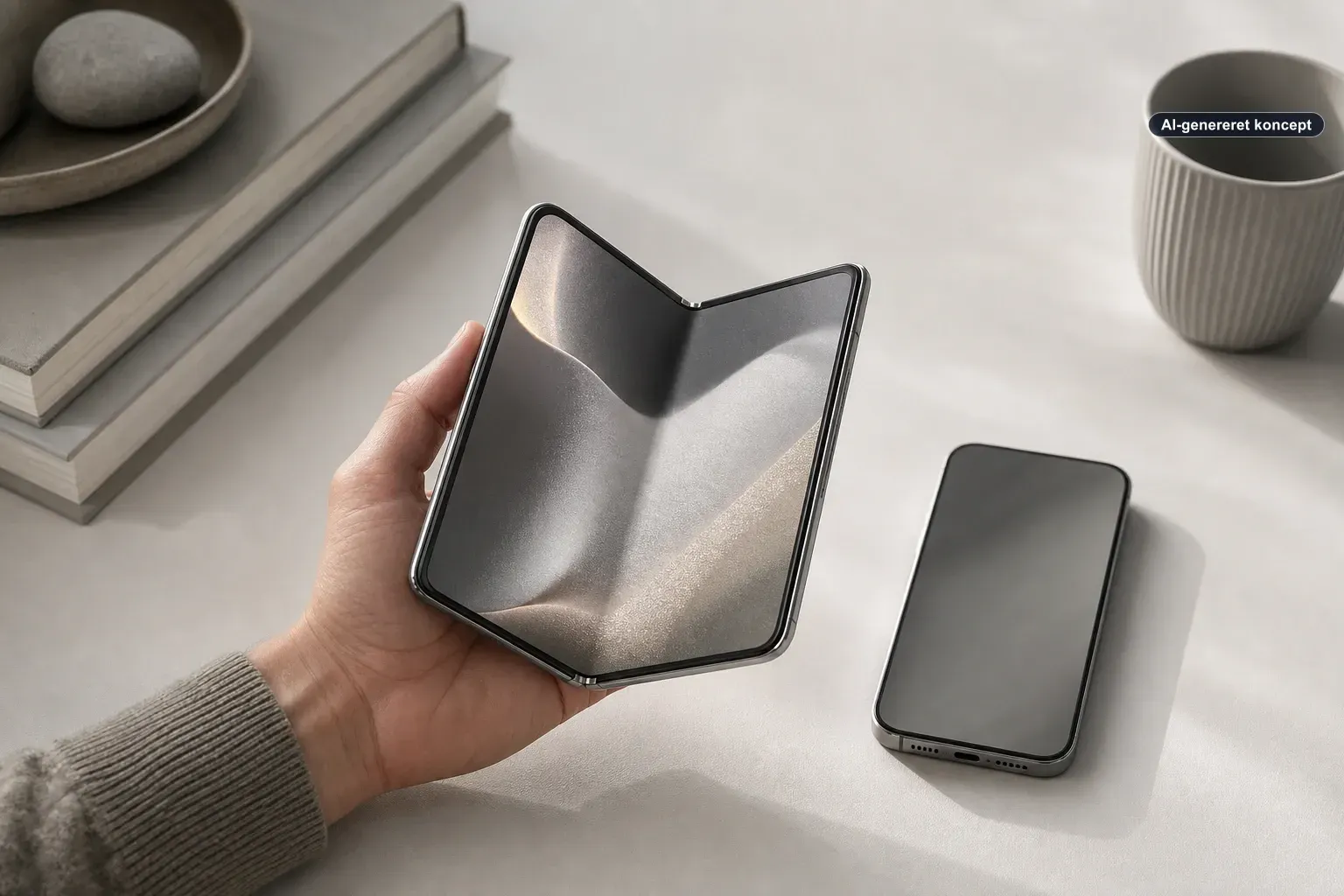 iPhone Ultra kan få samme størrelse som Galaxy Z Fold 8 Artikelbillede