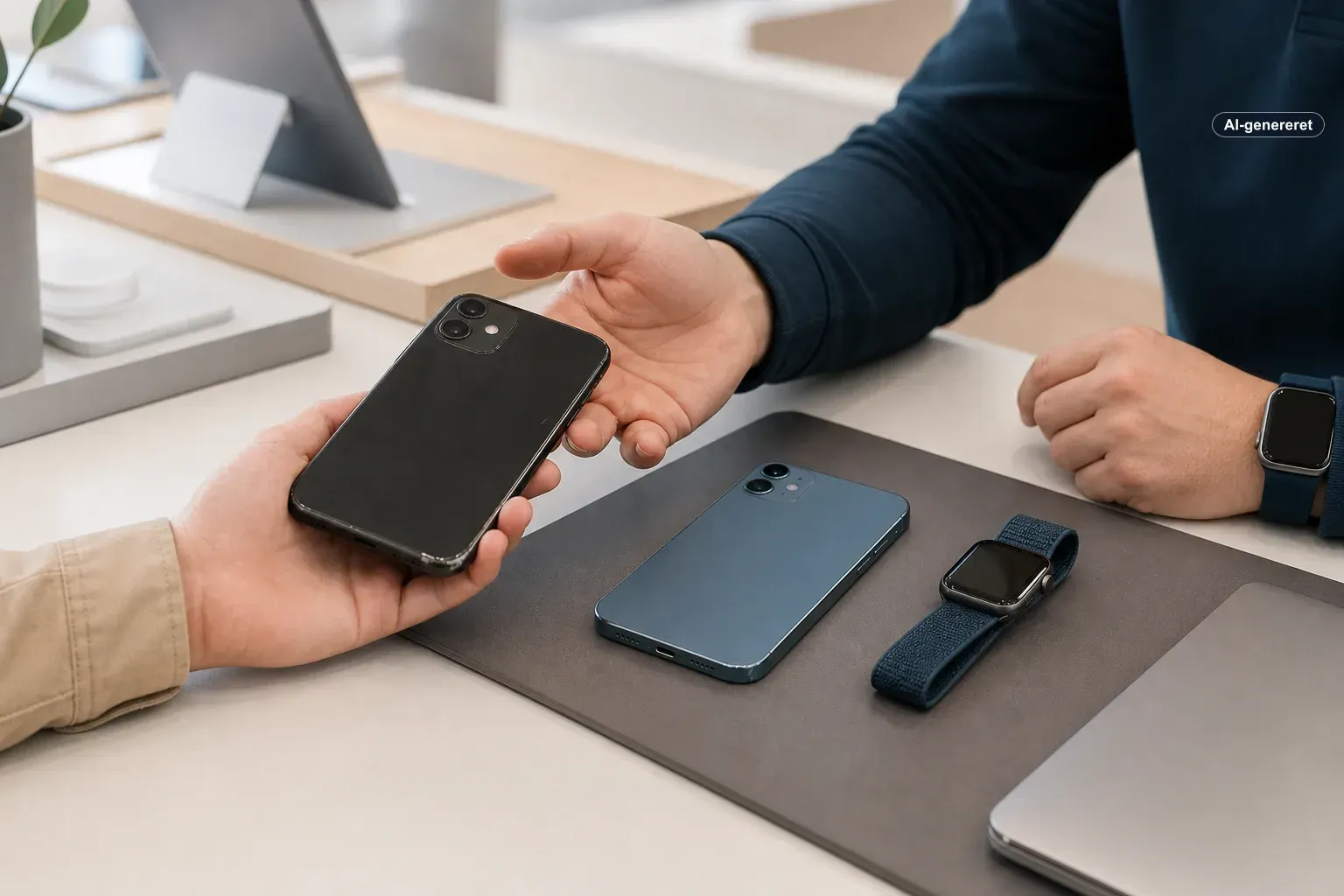 Apple giver bedre byttepris for iPhones og andre enheder med små skader Artikelbillede