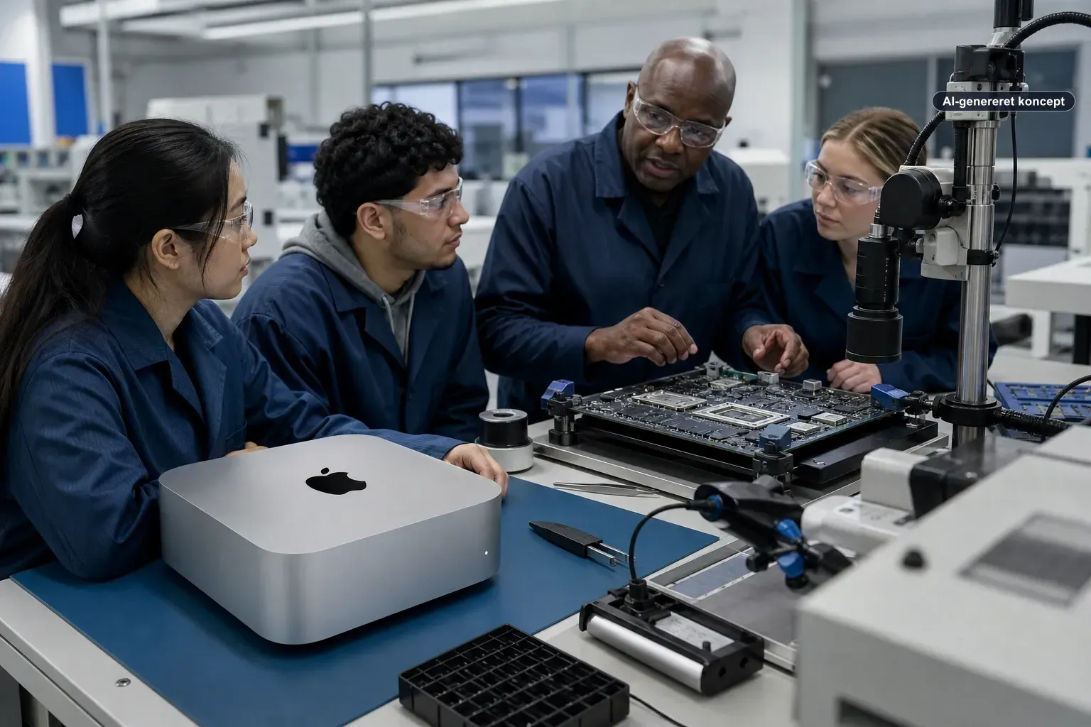 Apple åbner træningsspor i Houston og kobler Mac mini til ny fabrik Artikelbillede