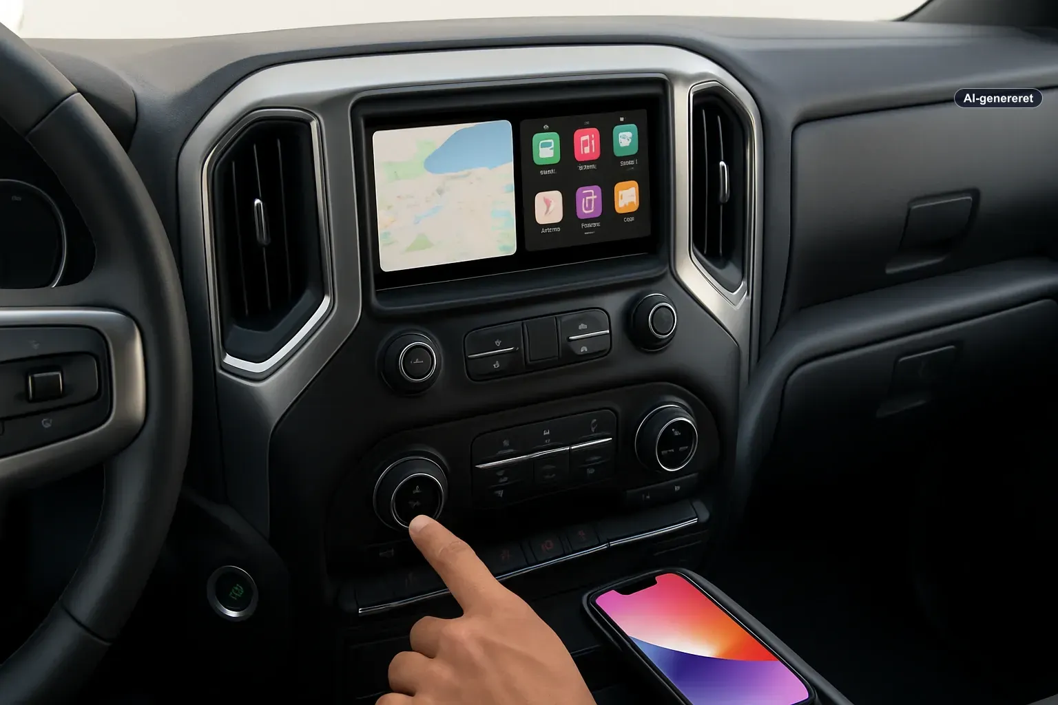 GM giver CarPlay nyt liv i Silverado og Sierra med delt skærm Artikelbillede