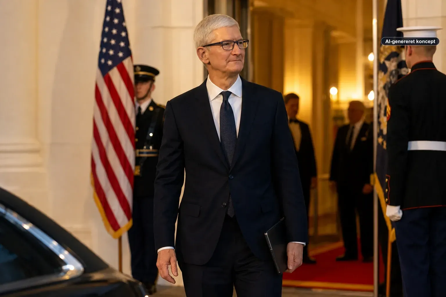 Tim Cook tager White House-dinneren, så John Ternus slipper for frontlinjen Artikelbillede