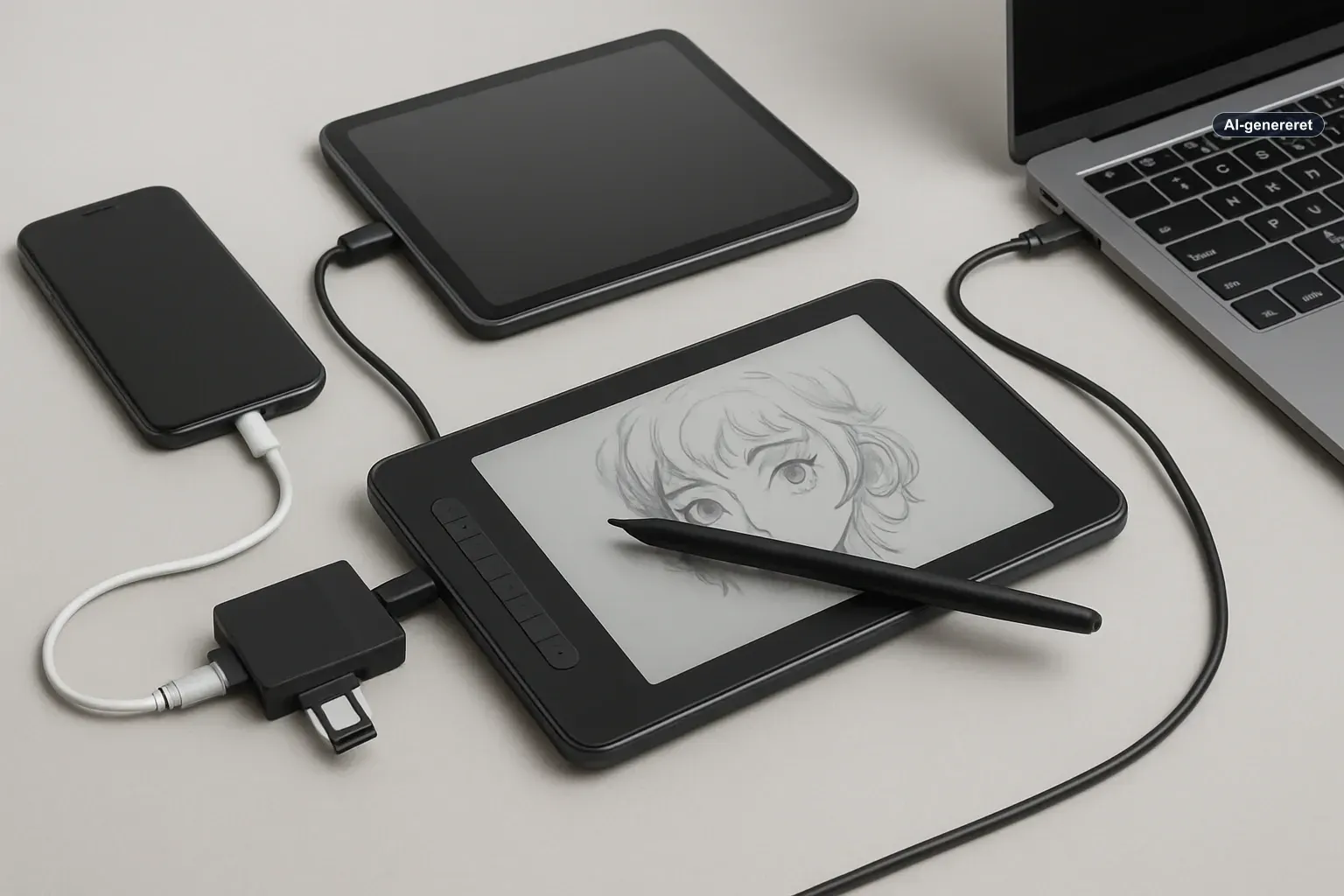 Huion Kamvas Pad 12 mod iPad: spændende for tegnere, men Apple-brugere bør især se én hage Artikelbillede