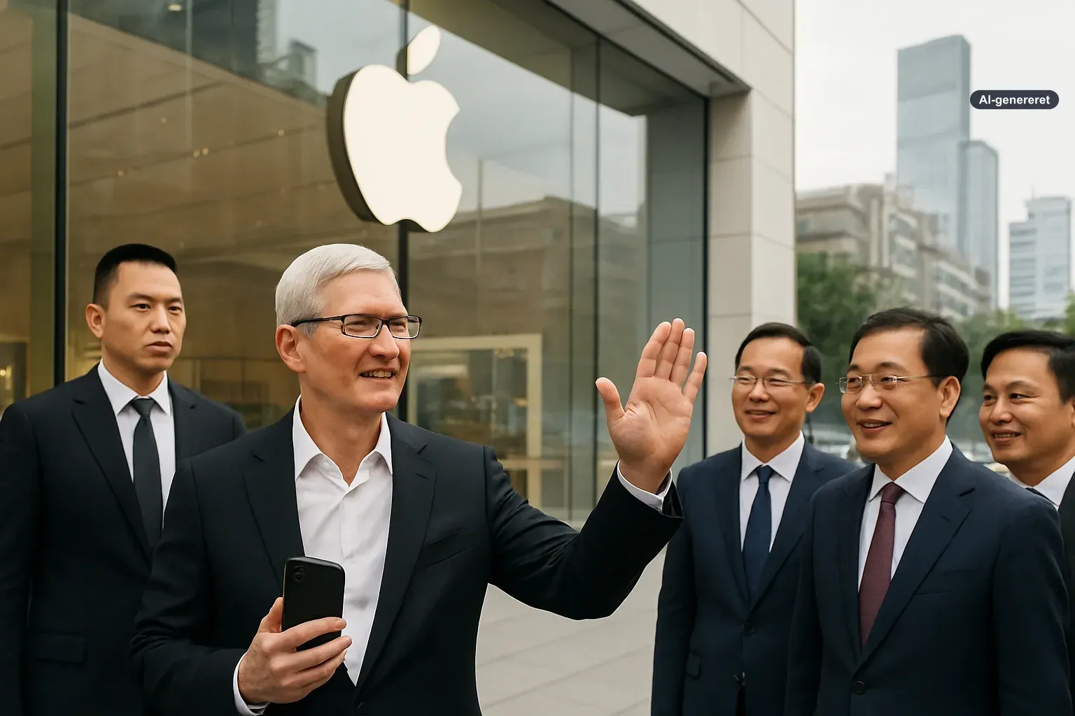Tim Cook er tilbage i Kina – og Apple bruger stadig hans politiske rækkevidde Artikelbillede