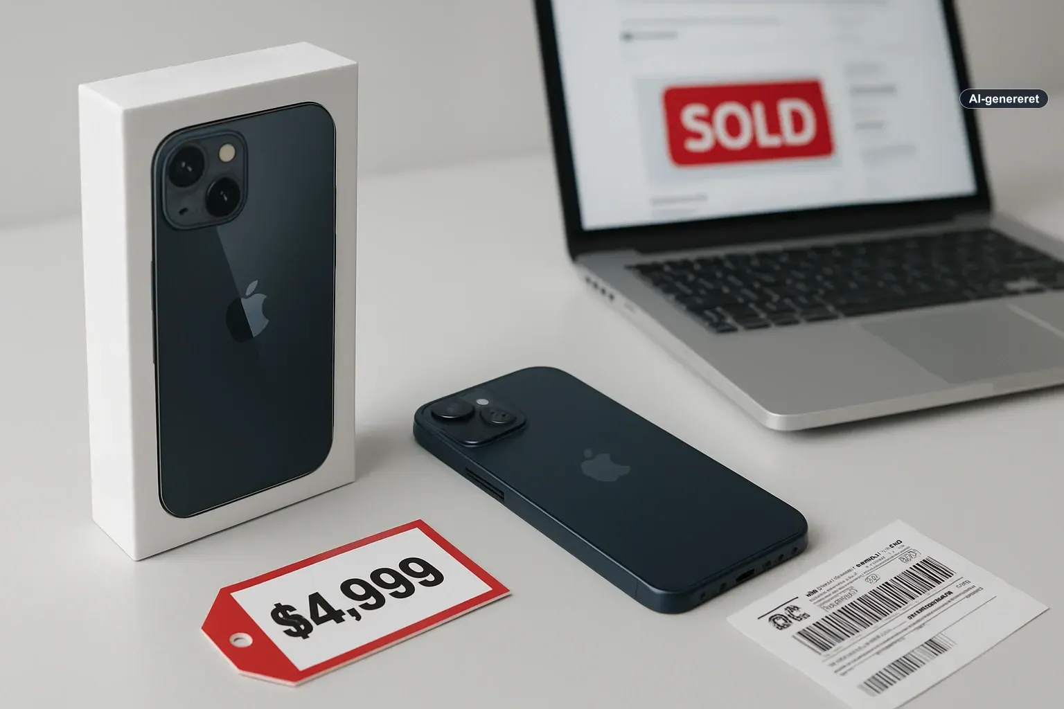 iPhone Duo dukker allerede op på eBay til markant højere pris Artikelbillede