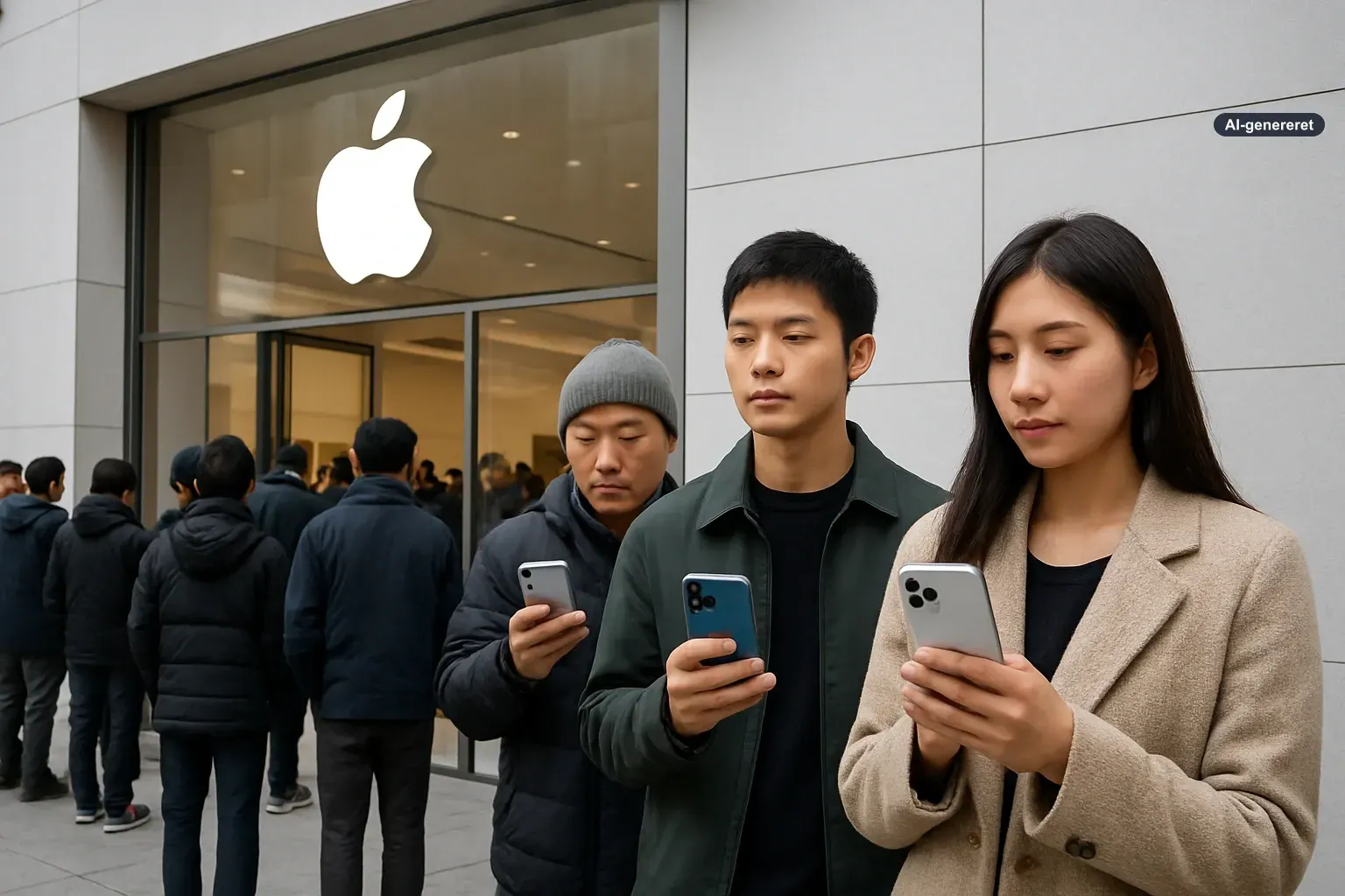 Apple vinder terræn i Kina, mens smartphone-markedet rammer 14-års bund Artikelbillede