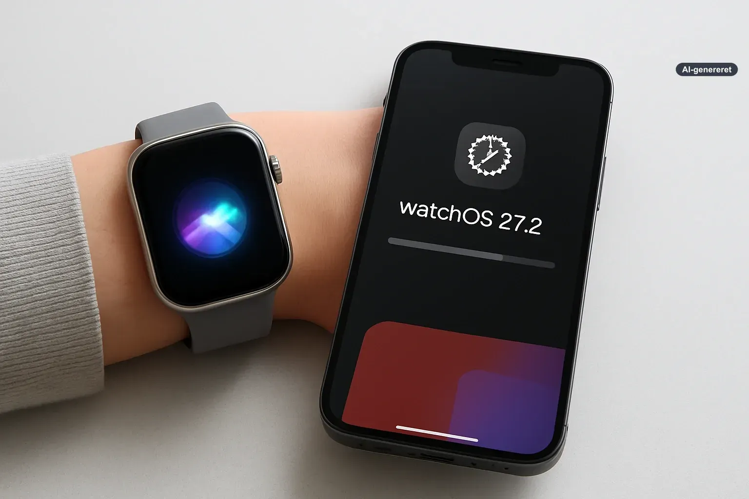 watchOS 27.2 er ude nu til Apple Watch – Siri AI får det største løft Artikelbillede