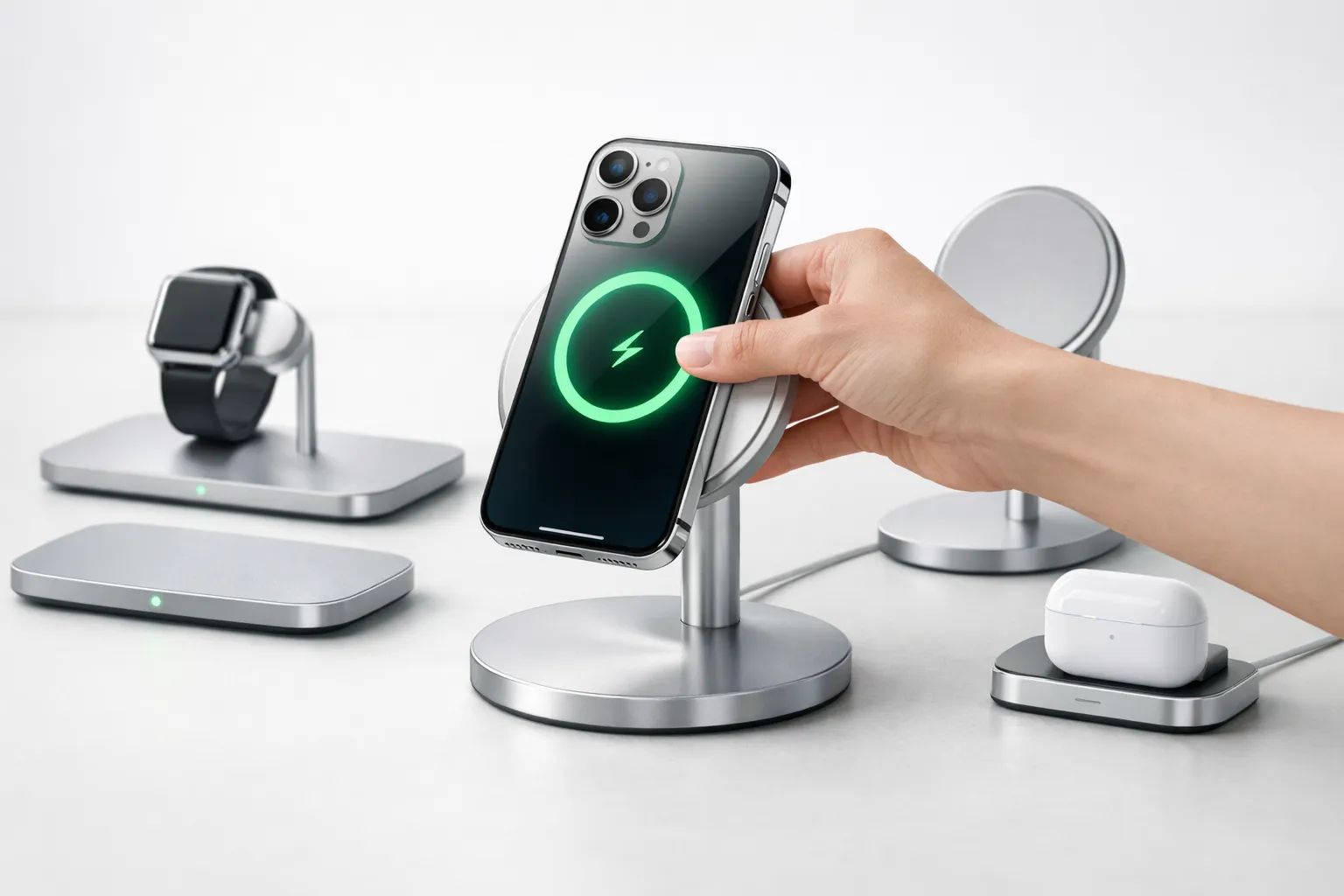 Bedste MagSafe- og Qi2-opladere til iPhone: hvad du skal kigge efter i 2026 Post image