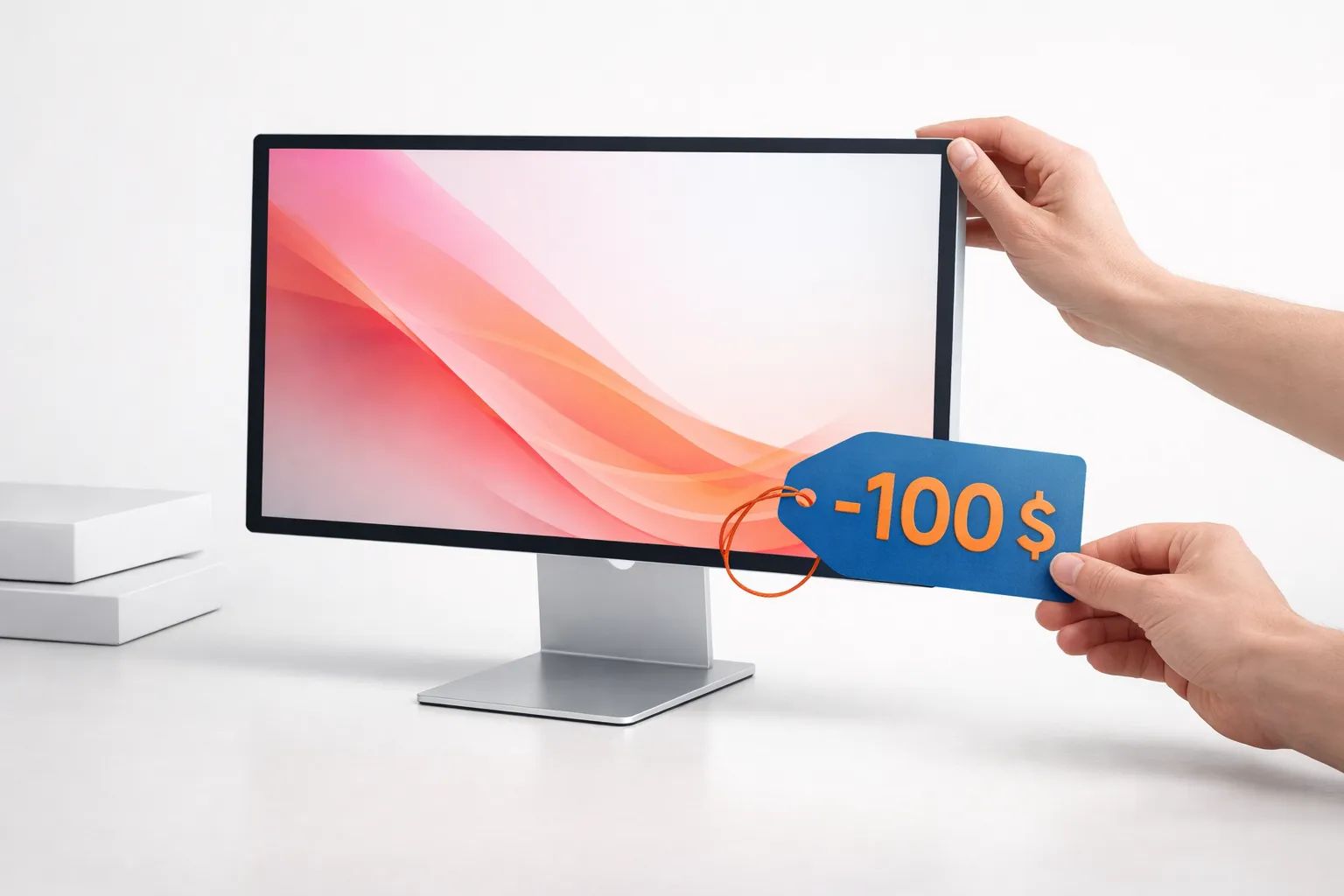 Amazon skærer 100 dollars af Studio Display – men “ny model” er en stramning Post image