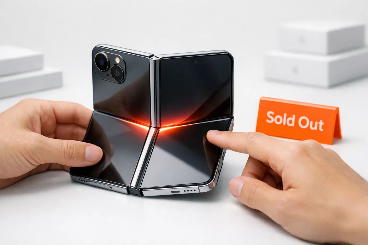 Første foldbare iPhone kan blive ekstremt svær at købe ved lanceringen Post image