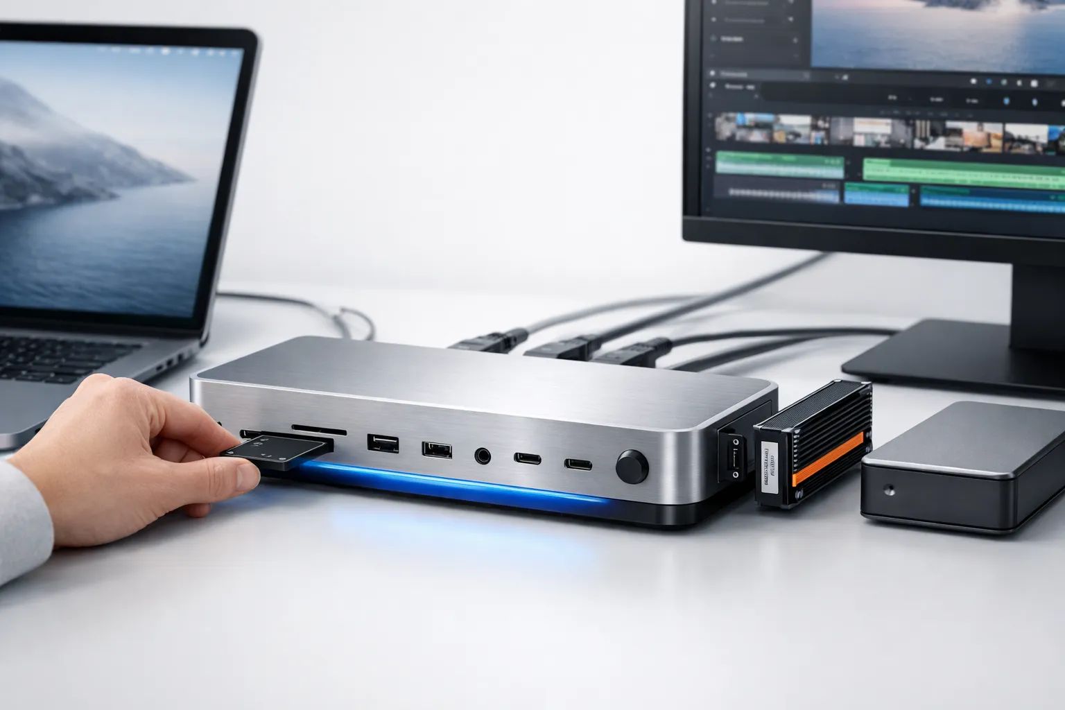 Test: Sonnet Echo 21 Thunderbolt 5 SuperDock leverer både fart, porte og storage uden flaskehals Post image