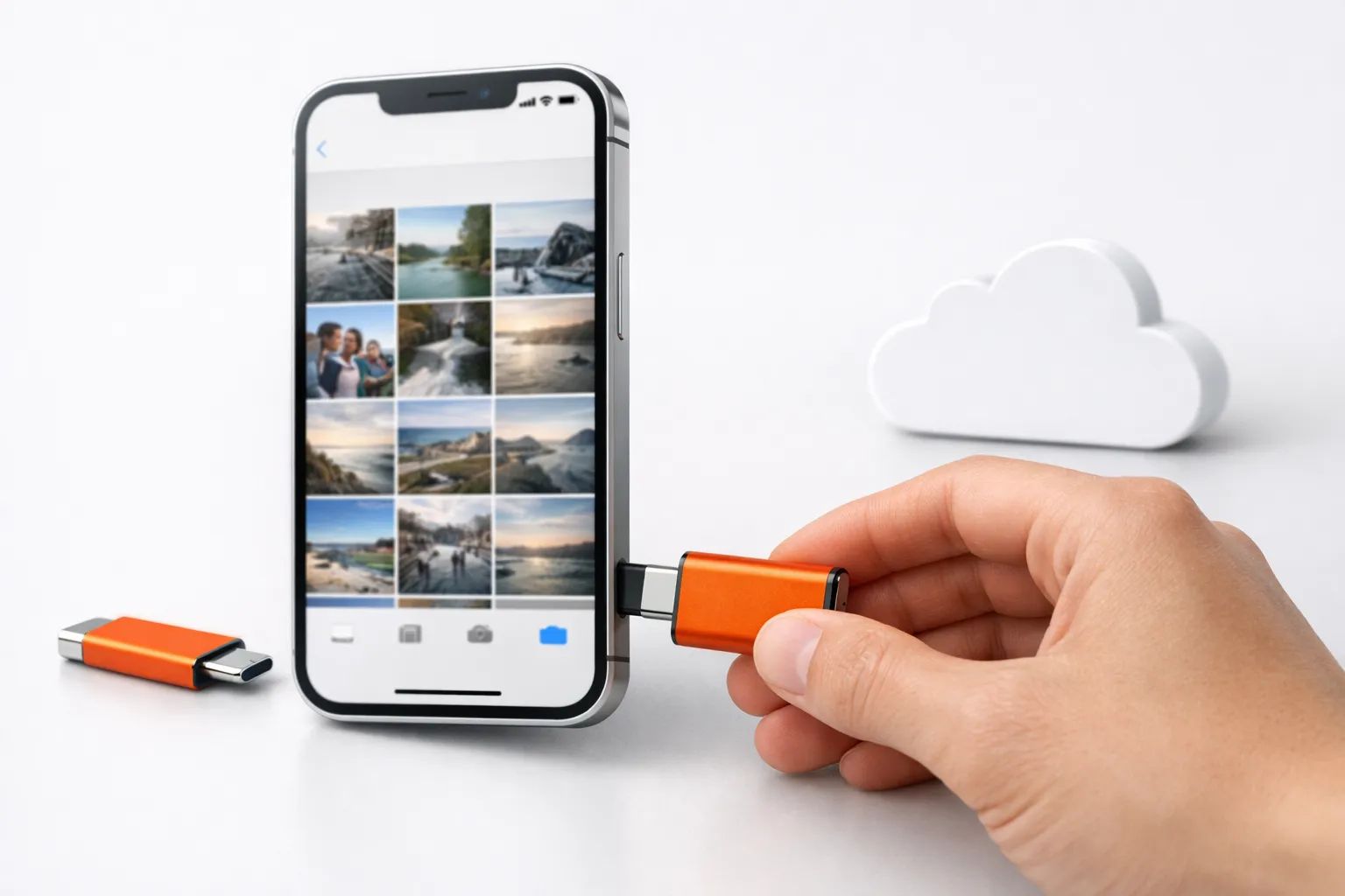 AmberTime opdateres: Offline backup af iPhone-fotos til USB‑C – nu også iCloud-only Post image