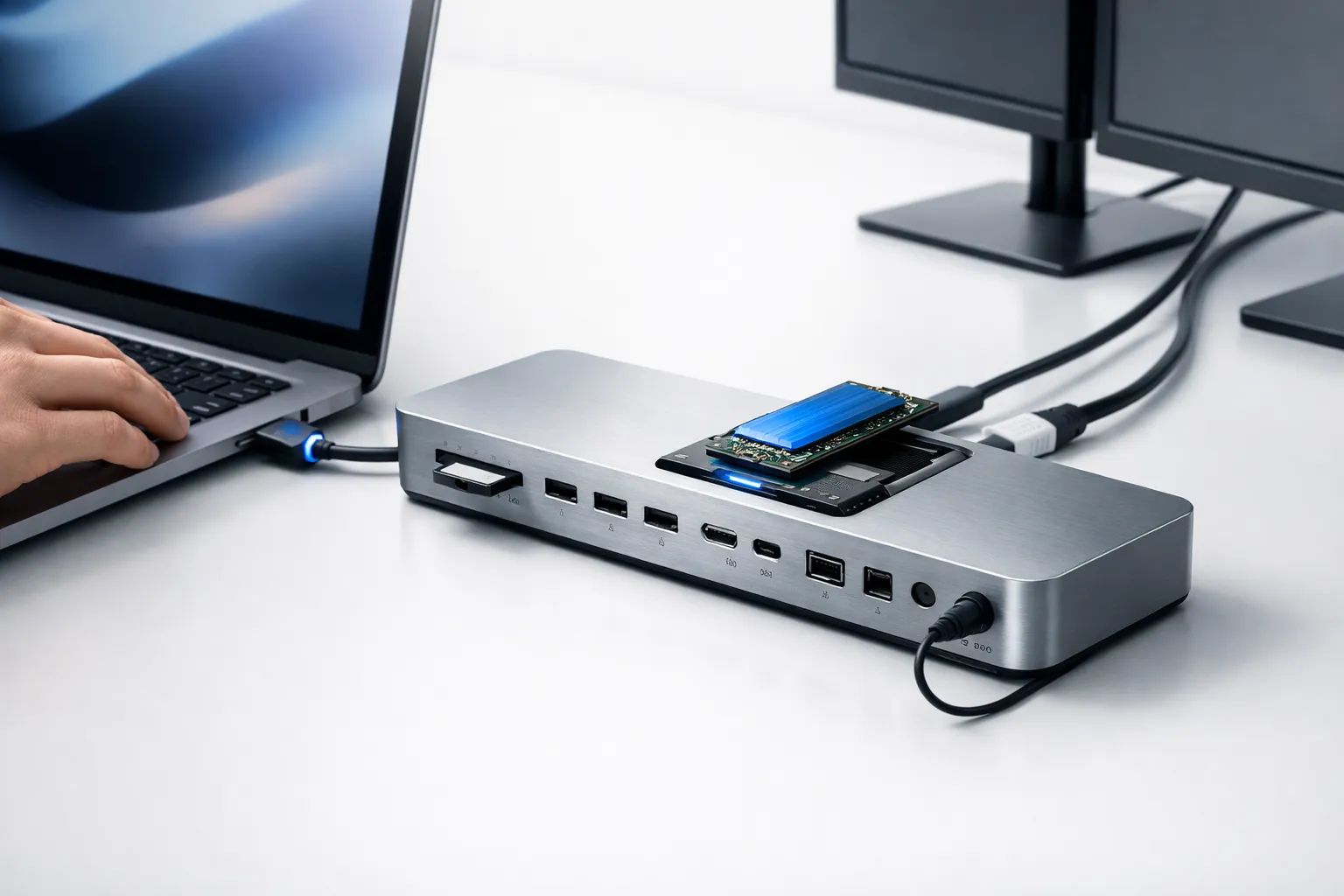 Kensington EQ Pro Thunderbolt 5 Dock til MacBook: Hurtig hub med 19 porte og M.2-slot Post image