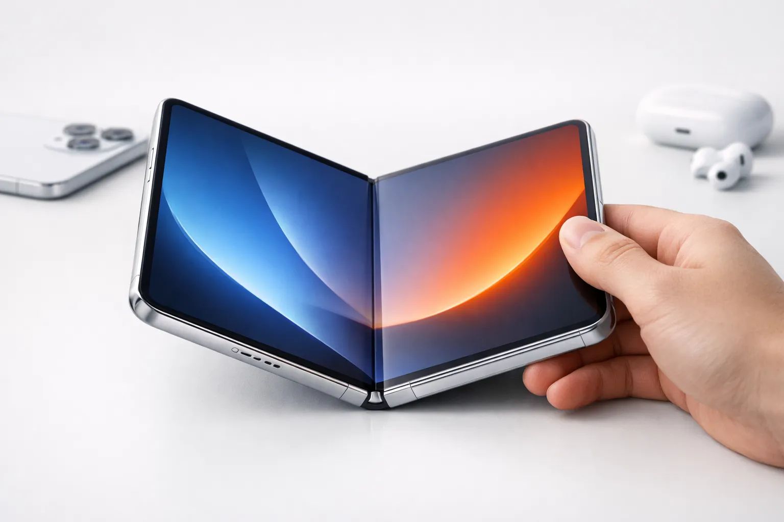 Lækkede iPhone Fold-renders: Apple går efter bogdesign frem for klaptelefon Post image