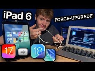 Guide: Sådan tvinger du iPad 6. gen videre end iPadOS 17 med upRa1n Post image
